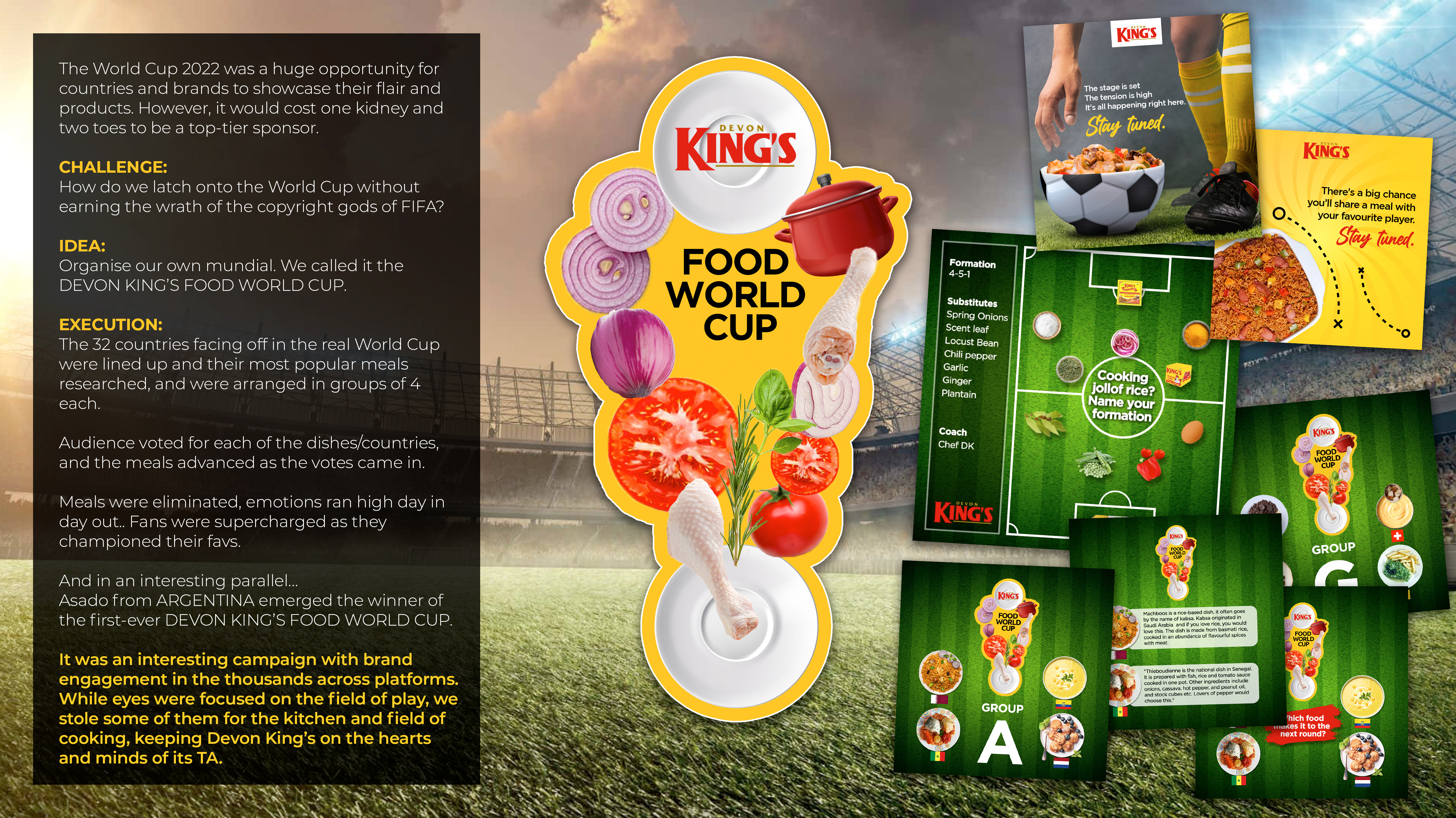 Devon King's Food World Cup - Image 2