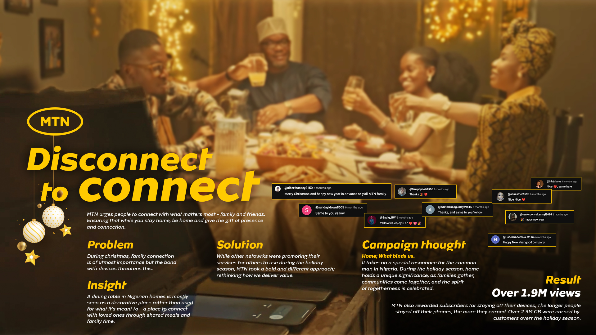 MTN Christmas Film- Disconnect to Connect - Image 2