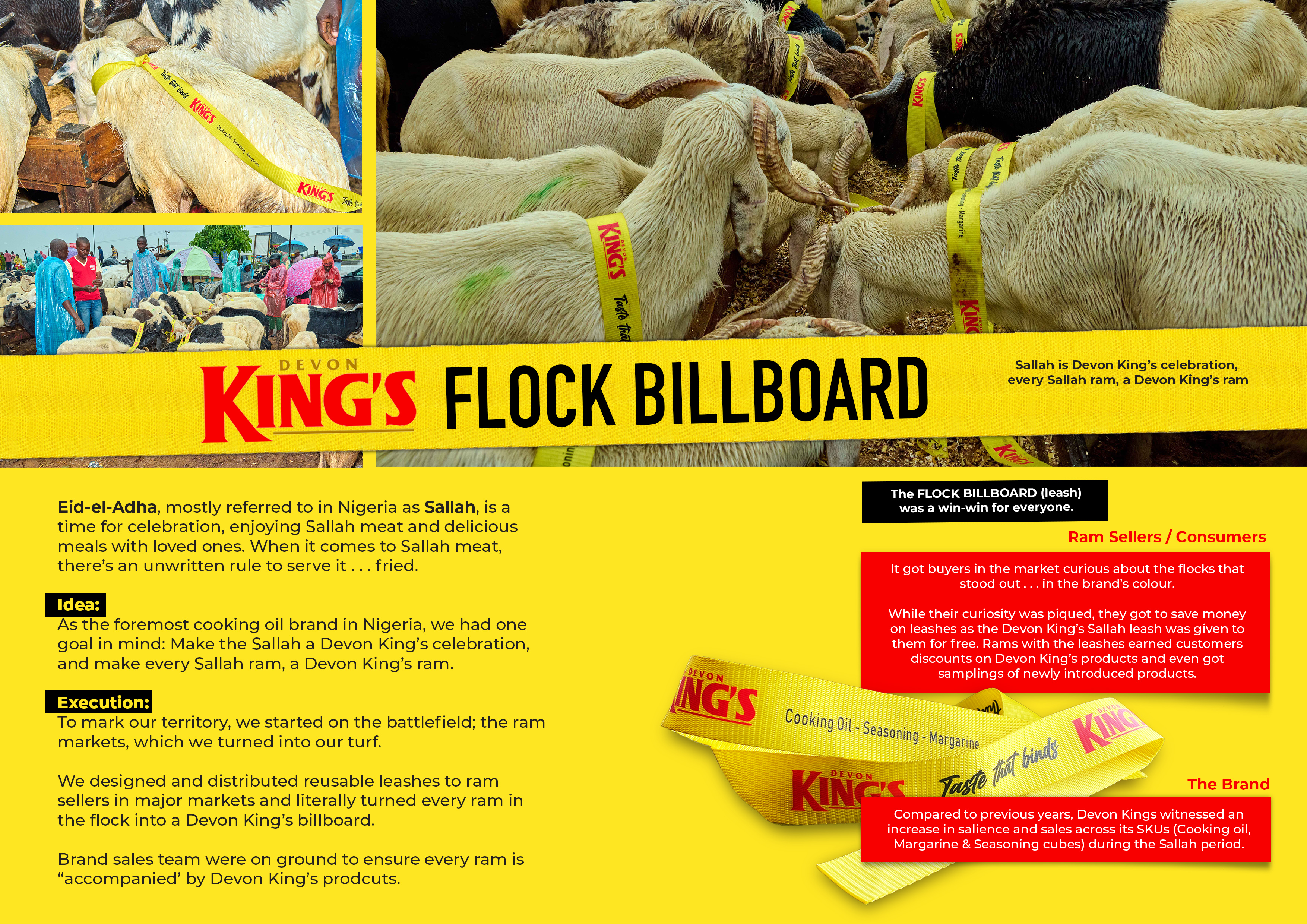 Devon King’s Flock Billboard - Image 1